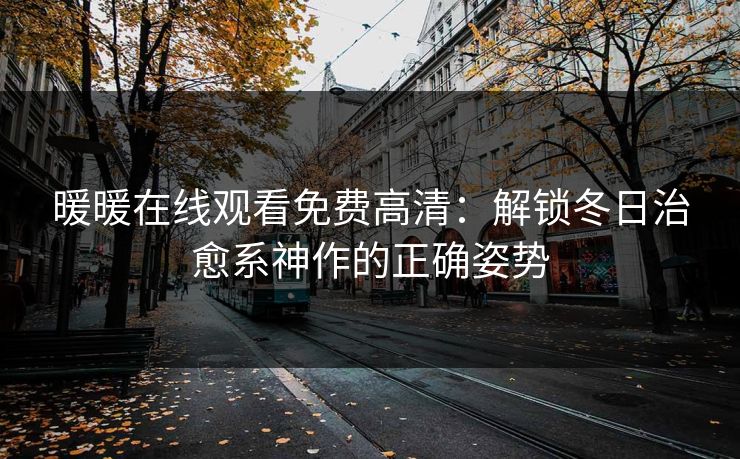 暖暖在线观看免费高清：解锁冬日治愈系神作的正确姿势